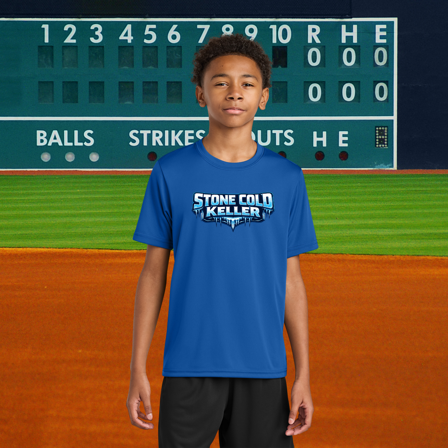 Stone Cold Youth Athletic Tee