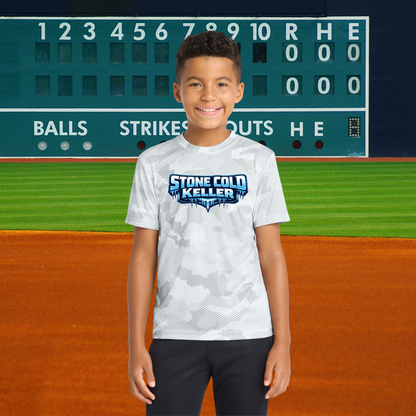 Stone Cold Youth Camo Hex Tee