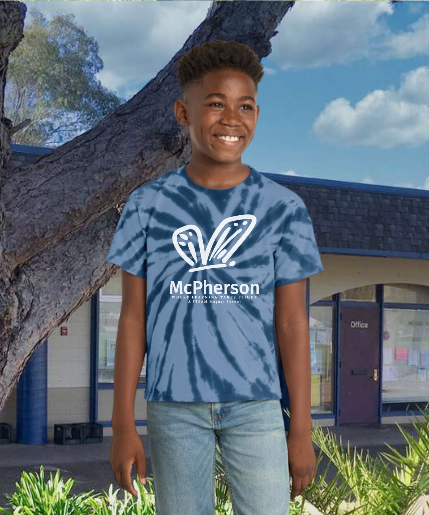 McPherson Simple Monarch Youth Tee