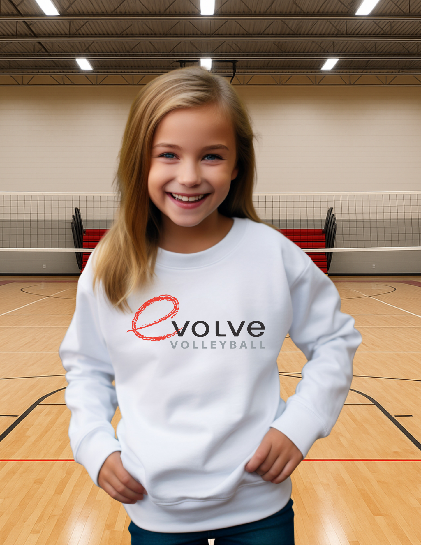 Youth eVolve Crewneck Pullover