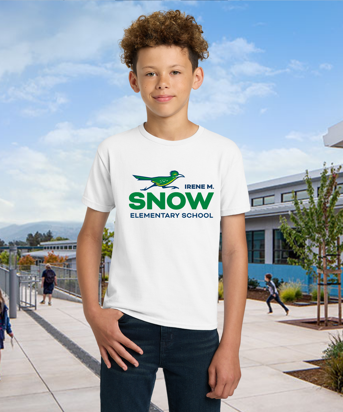 Snow Full Color Youth Tee