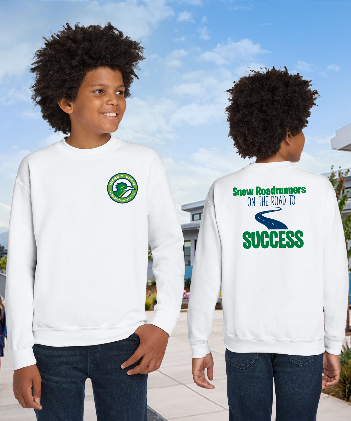 Snow Success Youth Crewneck Pullover