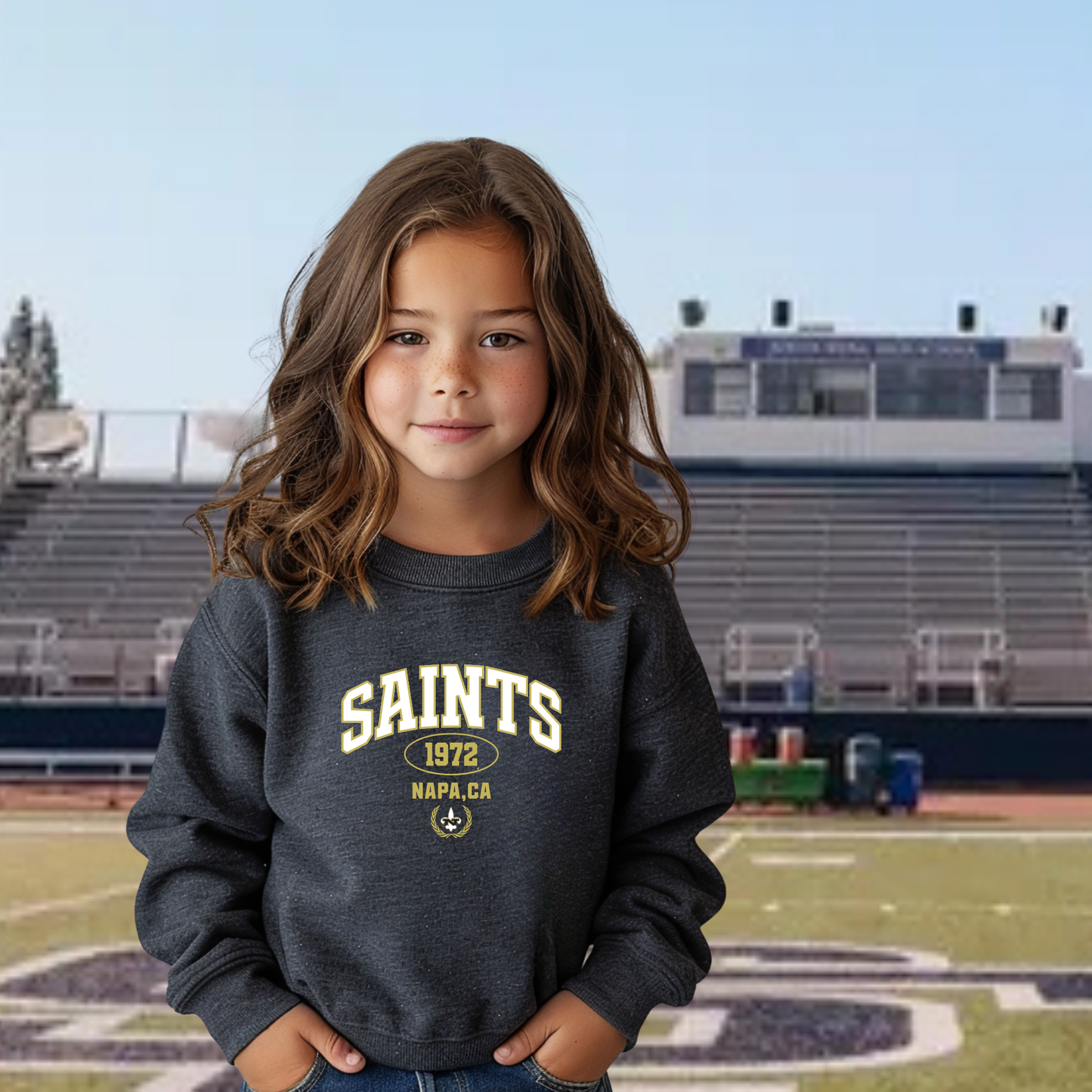 Napa Saints Youth Crewneck Pullover