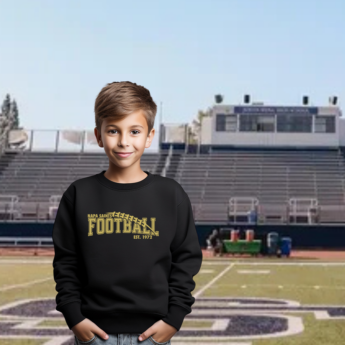 Napa Saints Youth Crewneck Pullover
