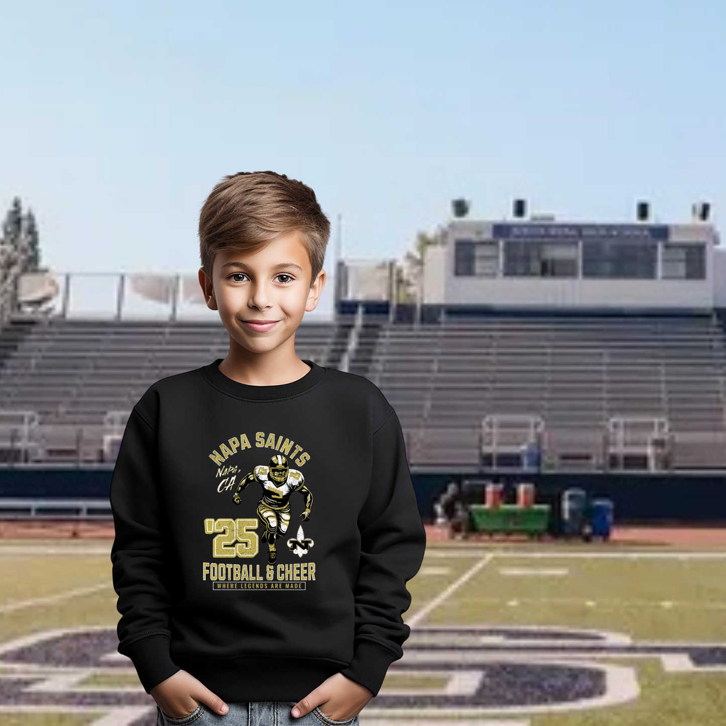 Napa Saints Youth Crewneck Pullover