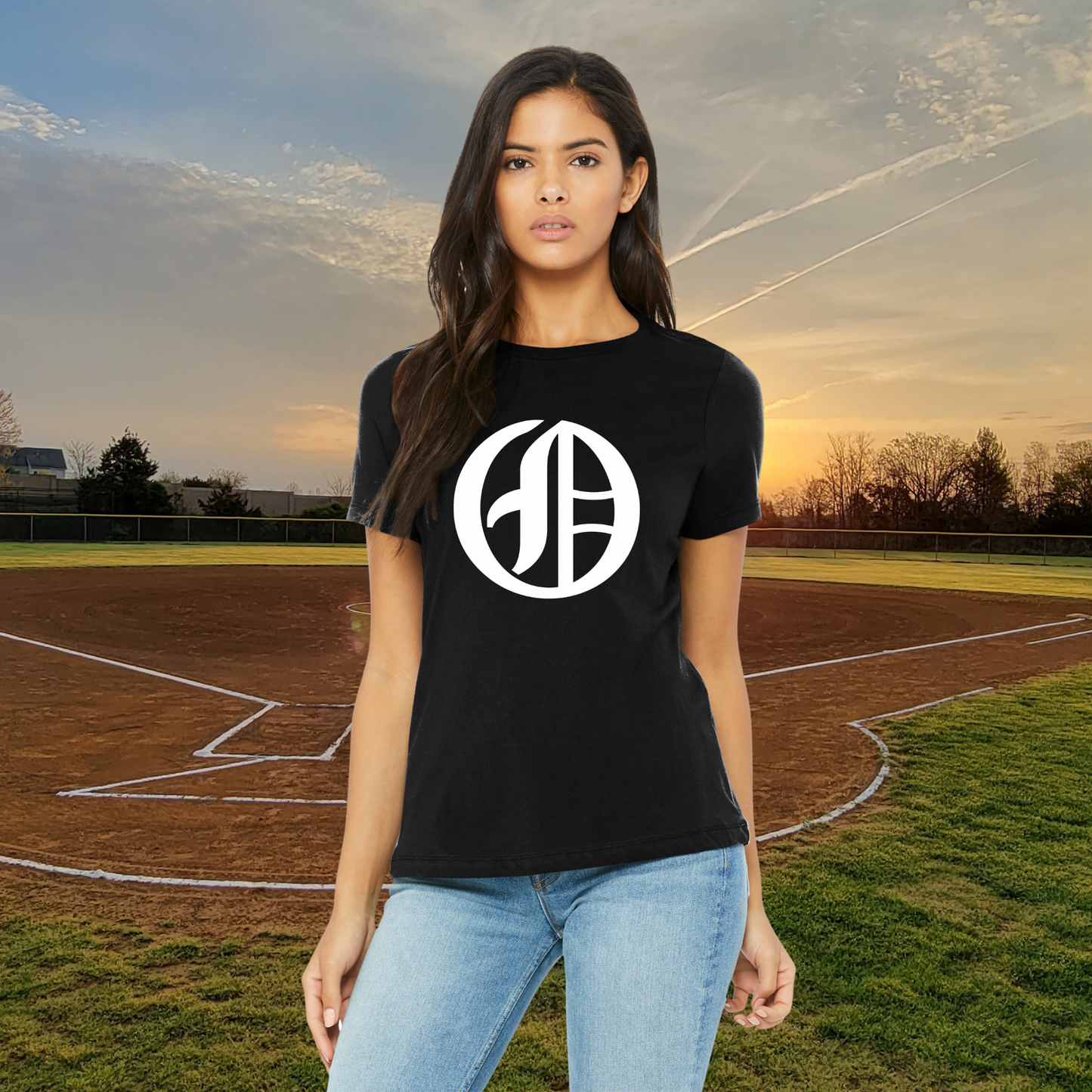 GA Logo Bella+Canvas Ladies Tee