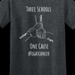 Three Schools One Cause Tee