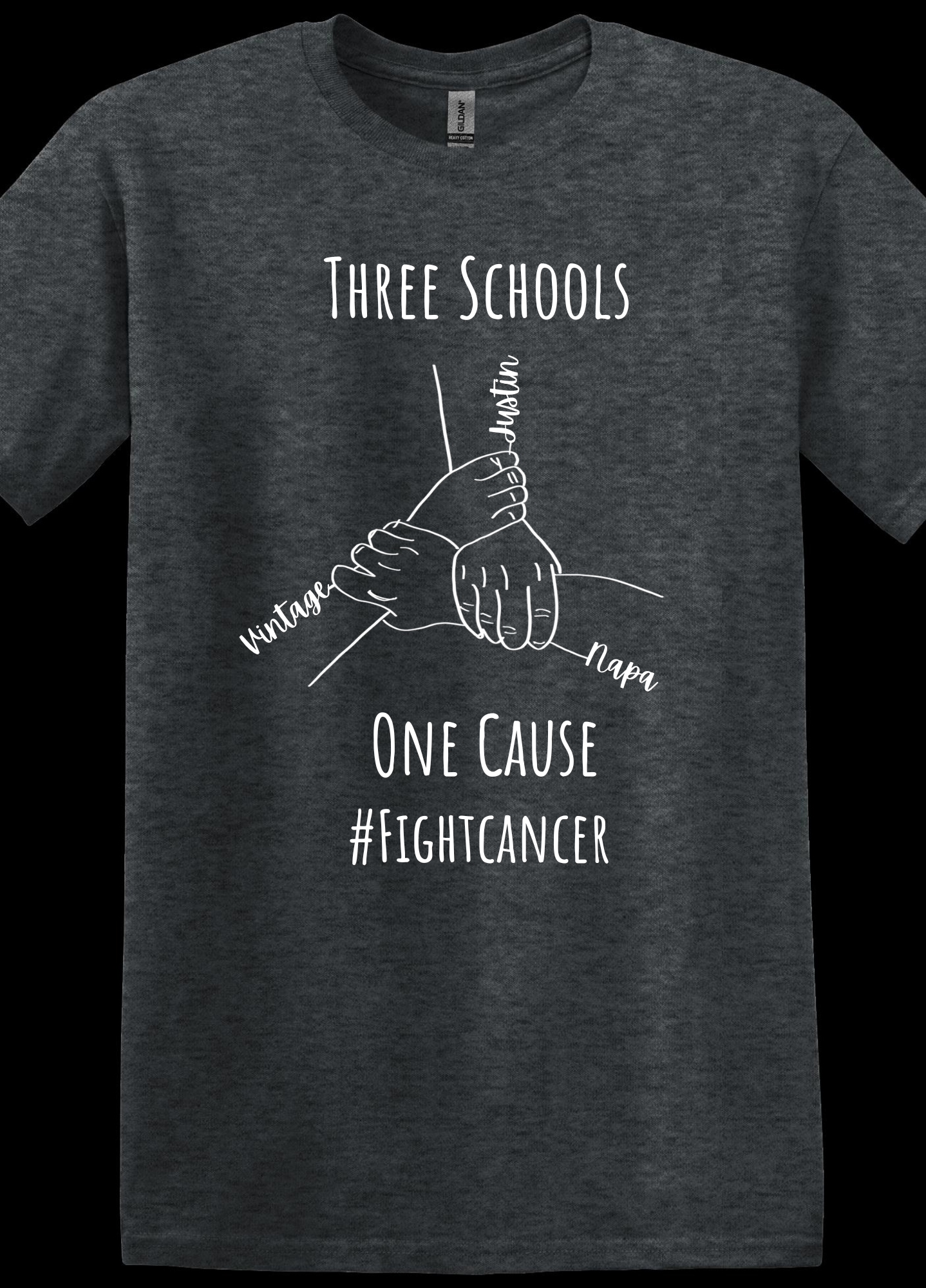 Three Schools One Cause Tee