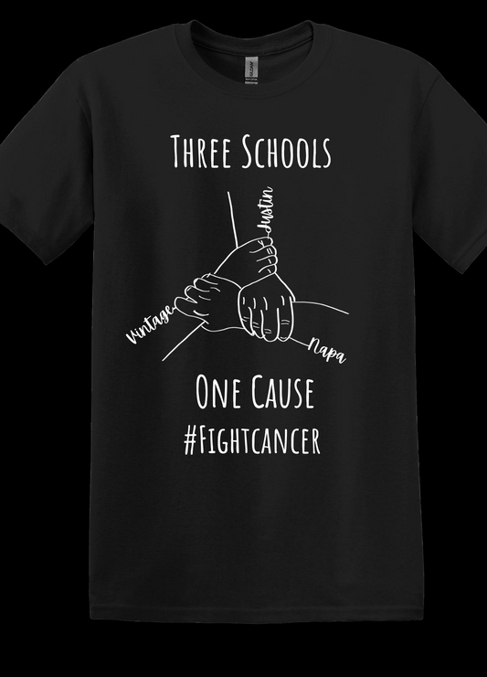 Three Schools One Cause Tee