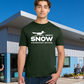 Snow Single Color Adult Unisex Tee