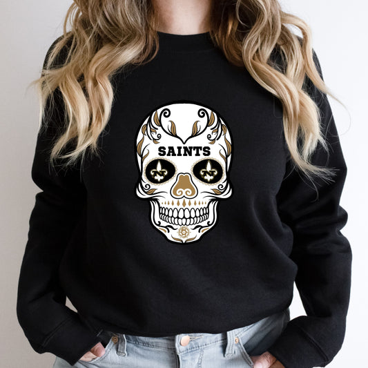 Saints Skull Hoodie or Pullover