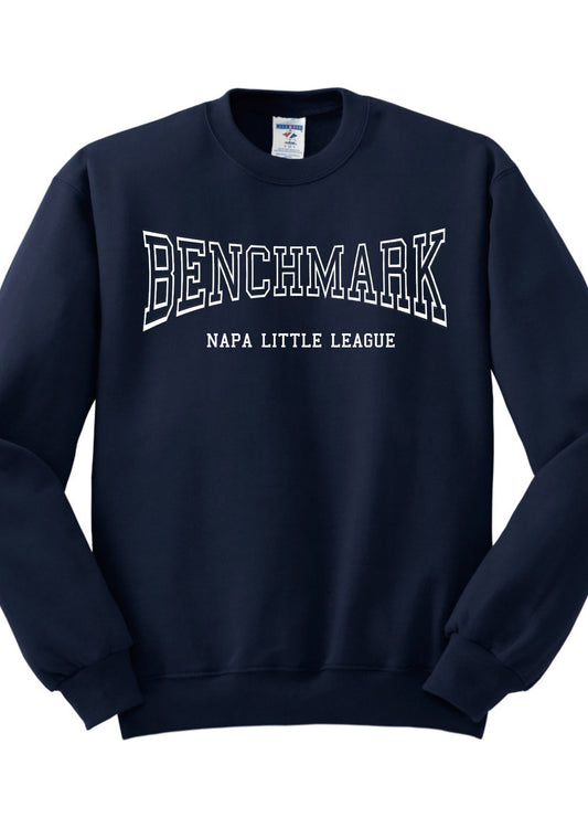 Benchmark Unisex Crewneck Pullover Sweatshirt