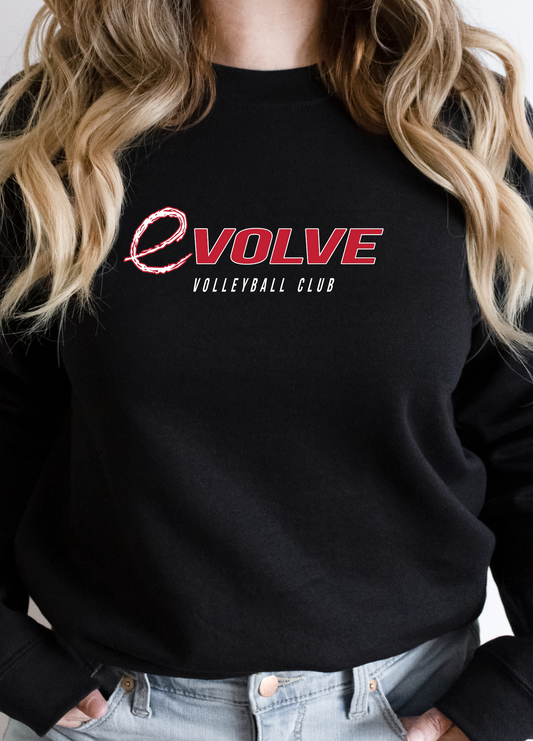 Unisex Crewneck Pullover - Black