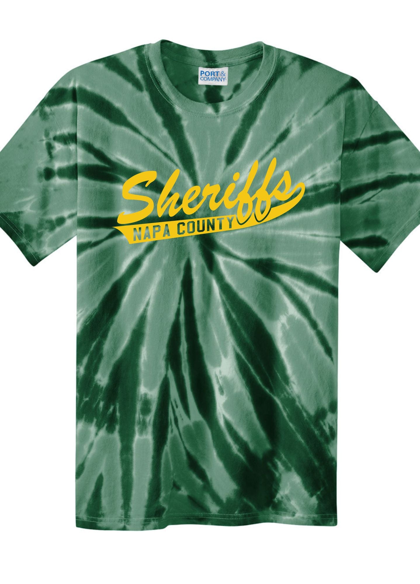 Sheriffs Unisex Tie Dye Short Sleeve Tee