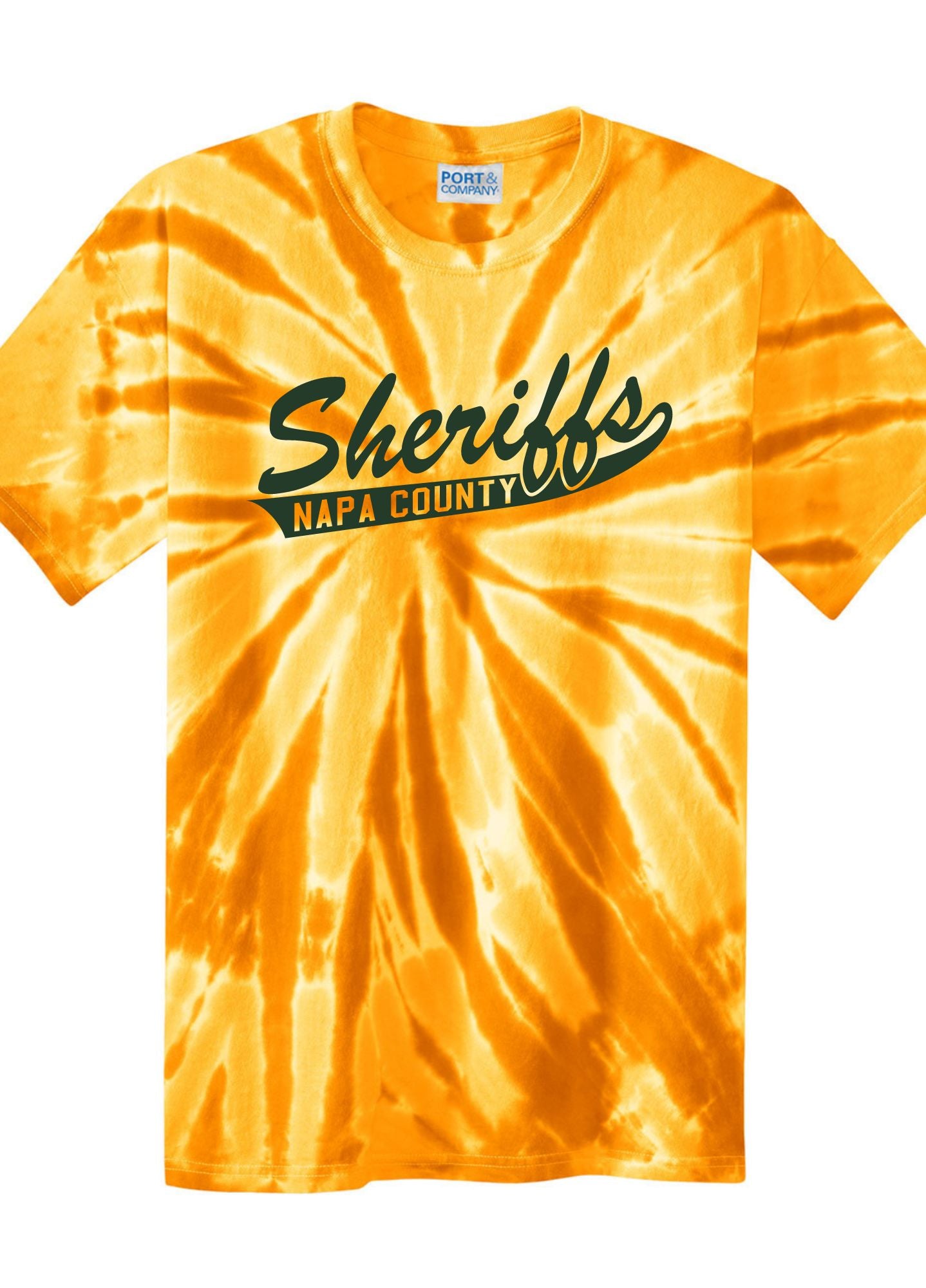 Sheriffs Unisex Tie Dye Short Sleeve Tee