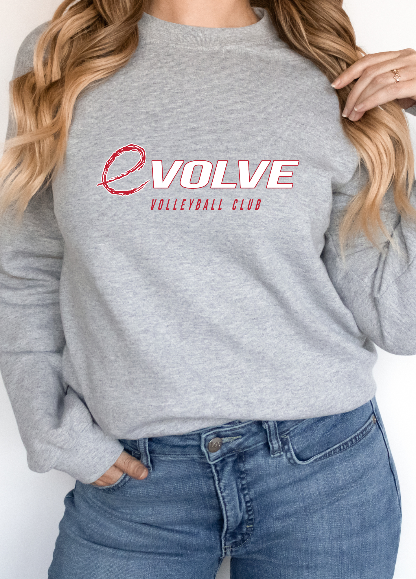 Unisex Crewneck Pullover - Grey