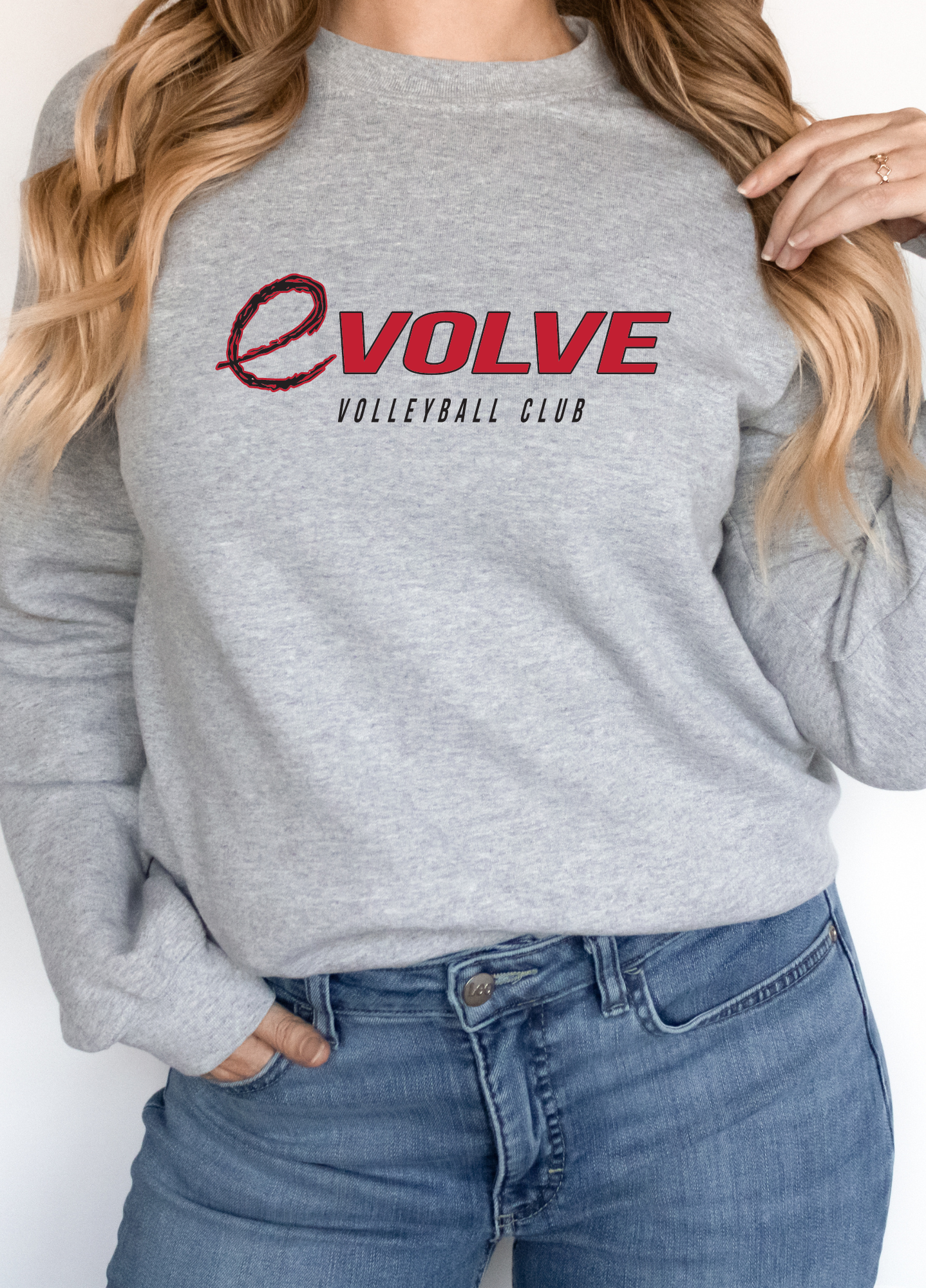 Unisex Crewneck Pullover - Grey